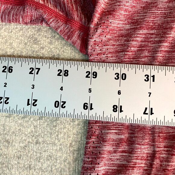 Lululemon Athletic Short Sleeve Tshirt Red Color Mens Size M - Picture 10 of 11